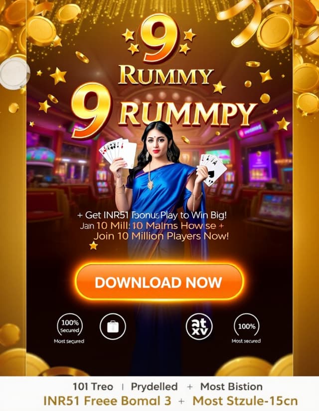 9 Rummy Banner